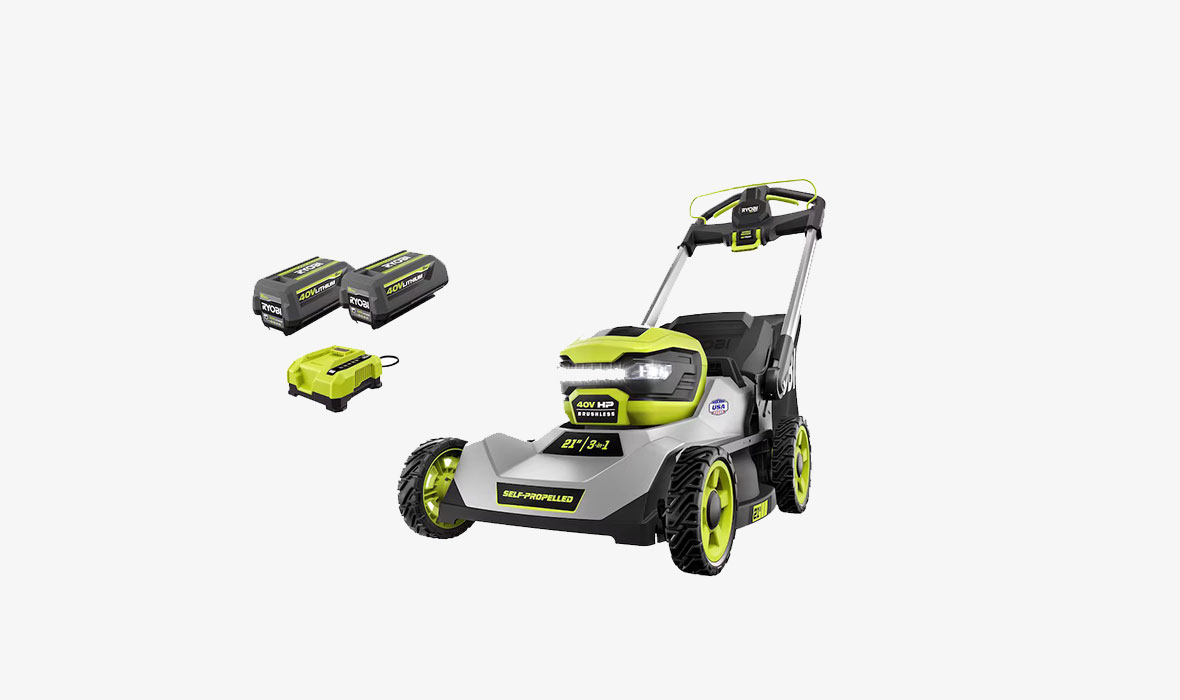 Ryobi 40V HP Brushless 21 Inch Cordless Self-Propelled Mower